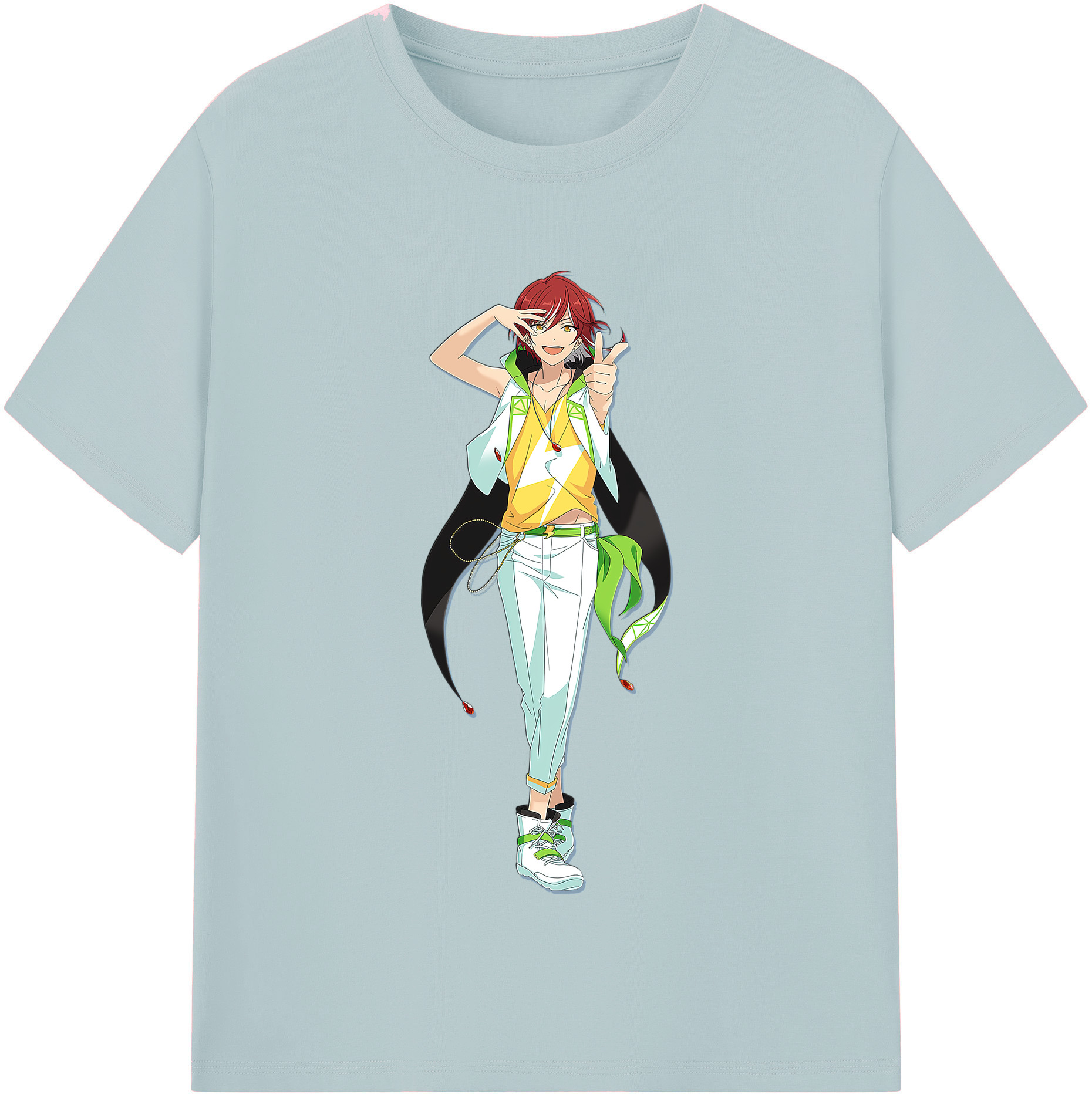 （画像用） あんさんぶるスターズ! Ensemble Stars 綿100％半袖Tシャツ（フロントプリント）